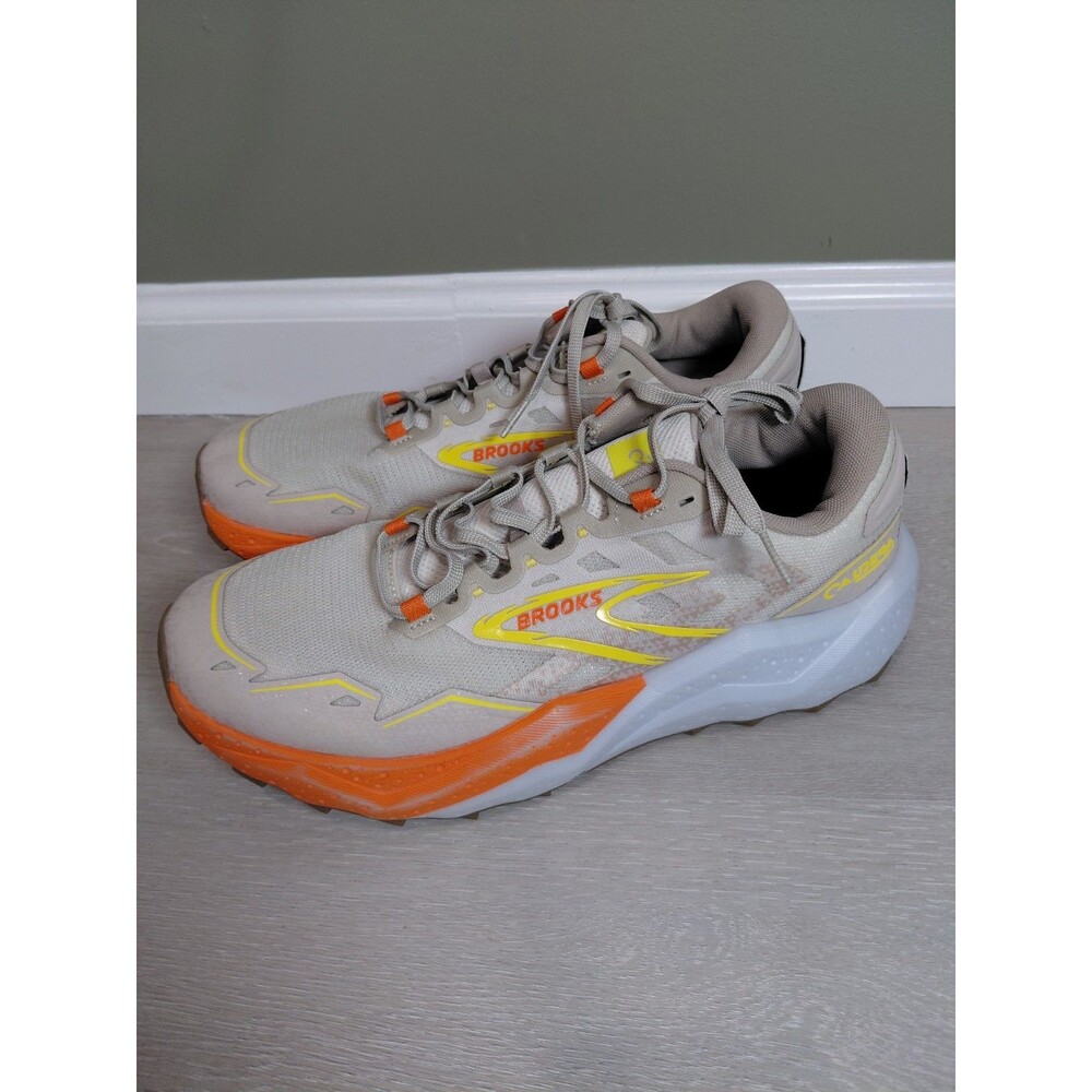 Size 11.5D - Brooks Caldera 7 Sand Chateau Grey Men’s Sneakers